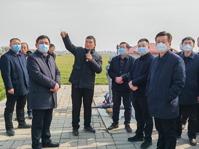 新乡市农业农村局到商水县高标准农田示范区观摩学习